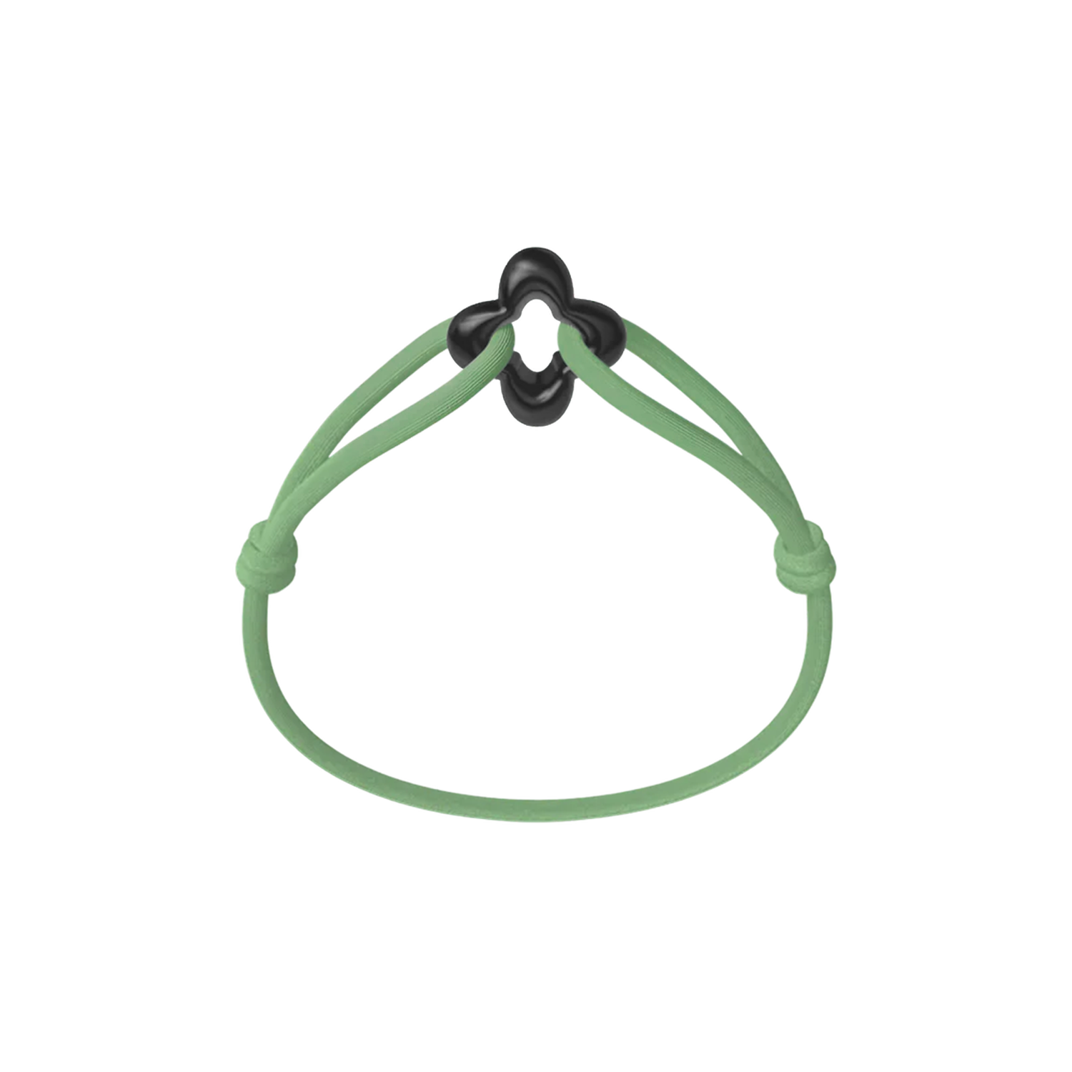 Black Clover Cord Bracelet