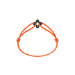 Mini Black Clover Cord Bracelet