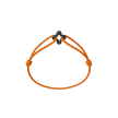 Mini Black Clover Cord Bracelet
