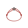 Mini Black Clover Cord Bracelet