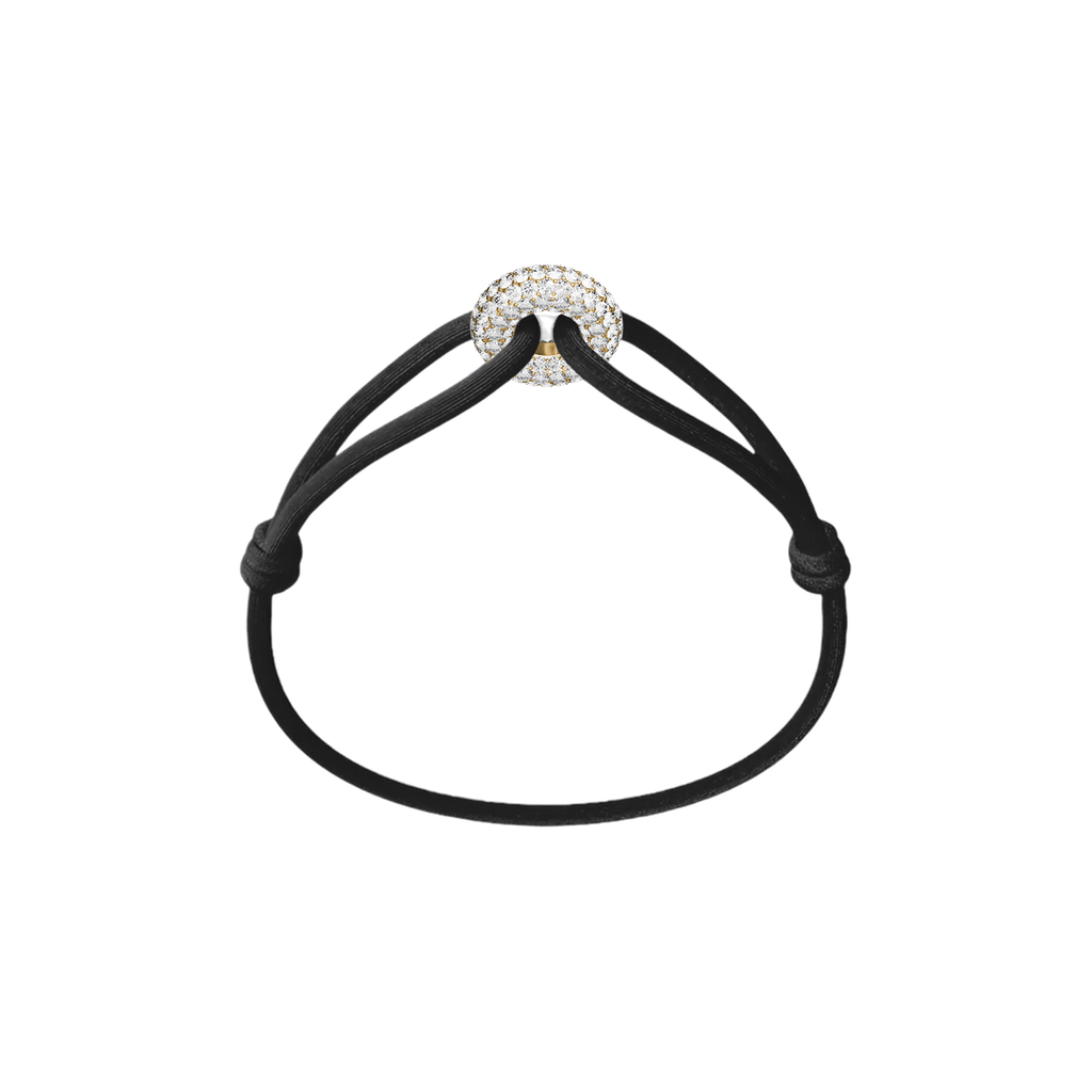Golden Soho Pavé Cord Bracelet
