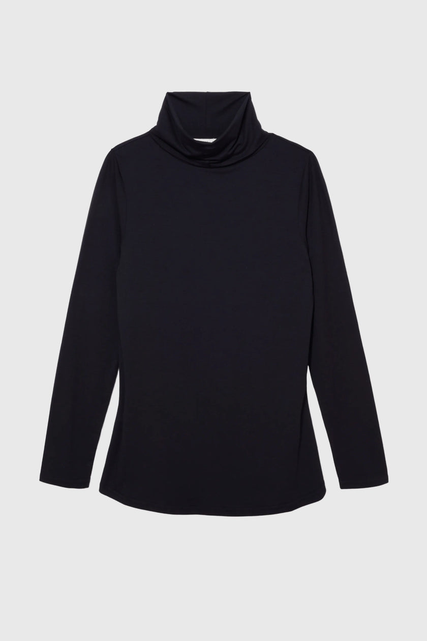 Roll Neck Micro Modal Top