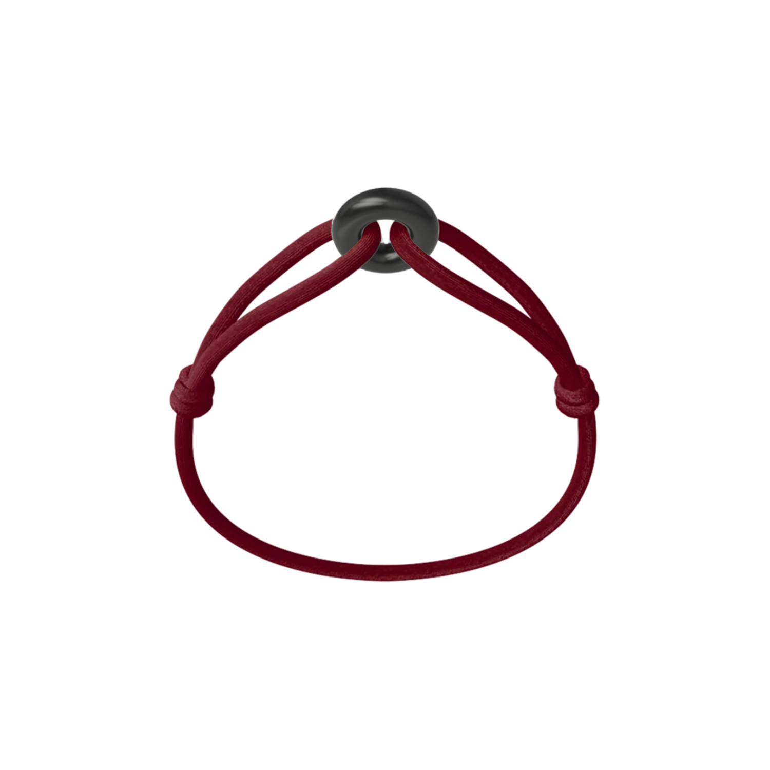 Black Soho Cord Bracelet