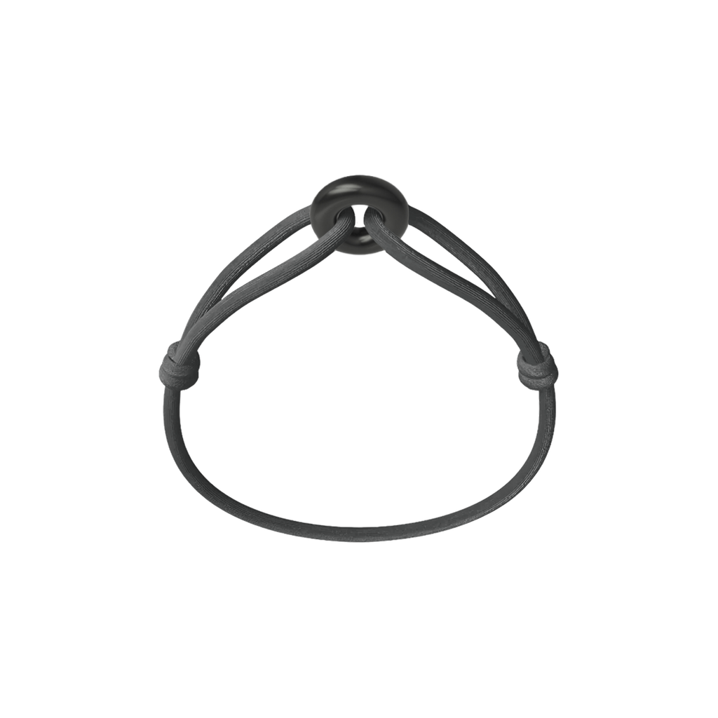 Black Soho Cord Bracelet
