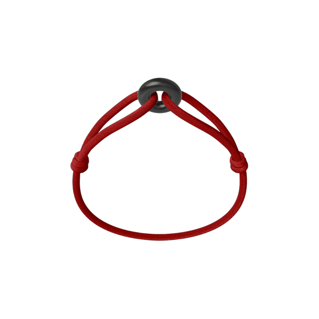 Black Soho Cord Bracelet