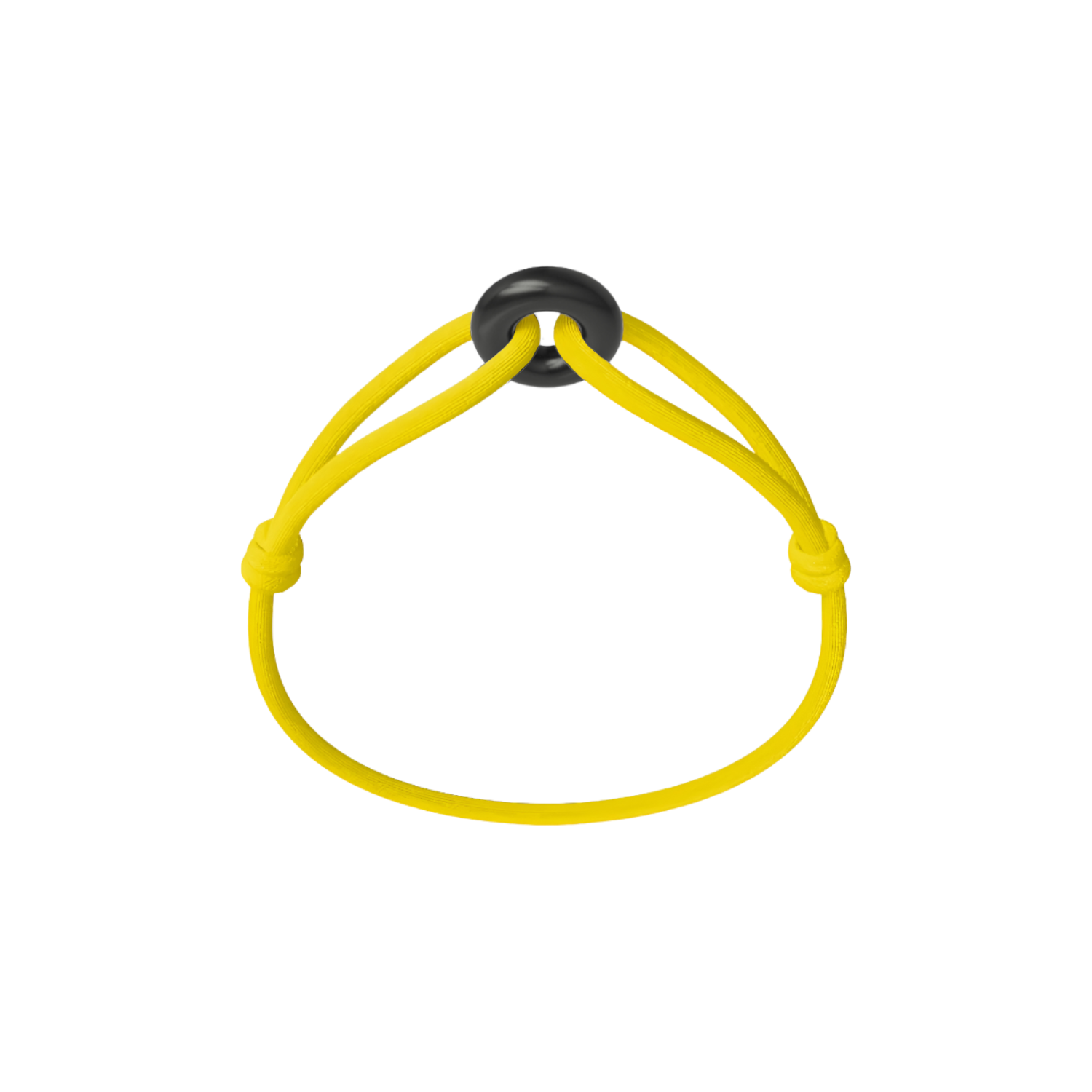 Black Soho Cord Bracelet