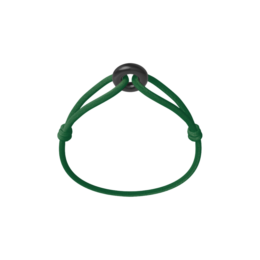 Black Soho Cord Bracelet