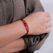 Goldener Soho Pavé Kordelarmband