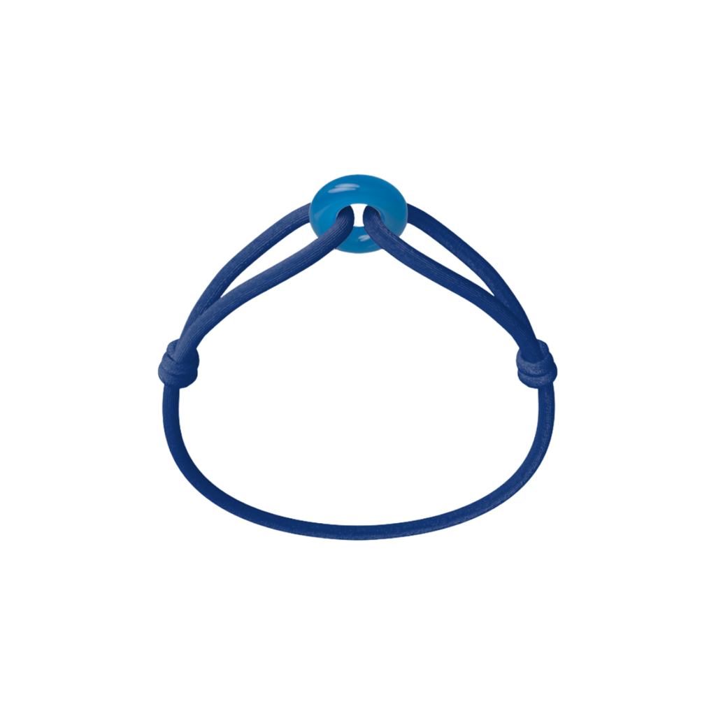 Blue Soho Cord Bracelet