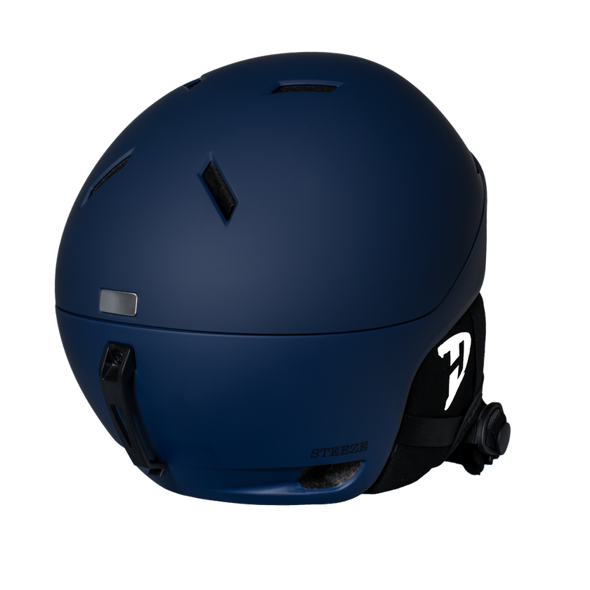 Daytona Steeze Snowboard Helmet - Adjustable Helmet for Men, Women & Youth - Dull Blue Finish