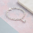 Bluebell Flower Silver Charm