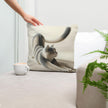 Stretching Cat Cotton Cushion
