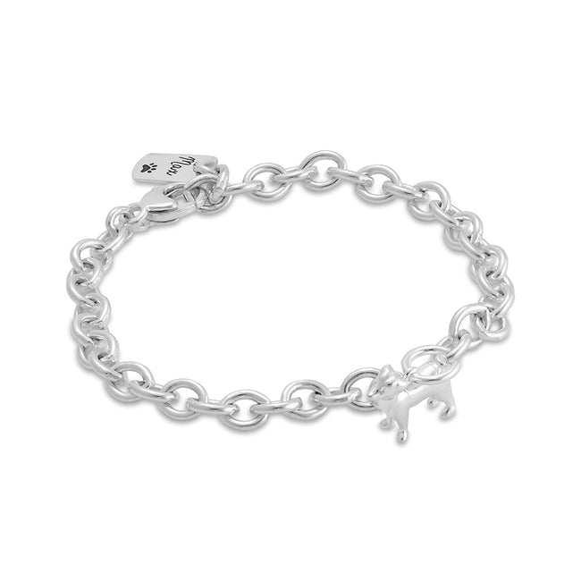 Jack Russell Terrier Silber Hunde Charm Armband