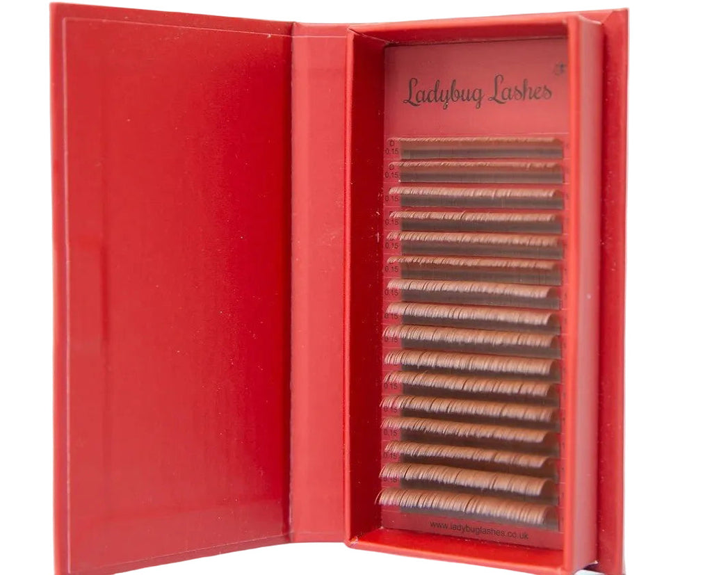 Brown Volume Lash Mixed Tray