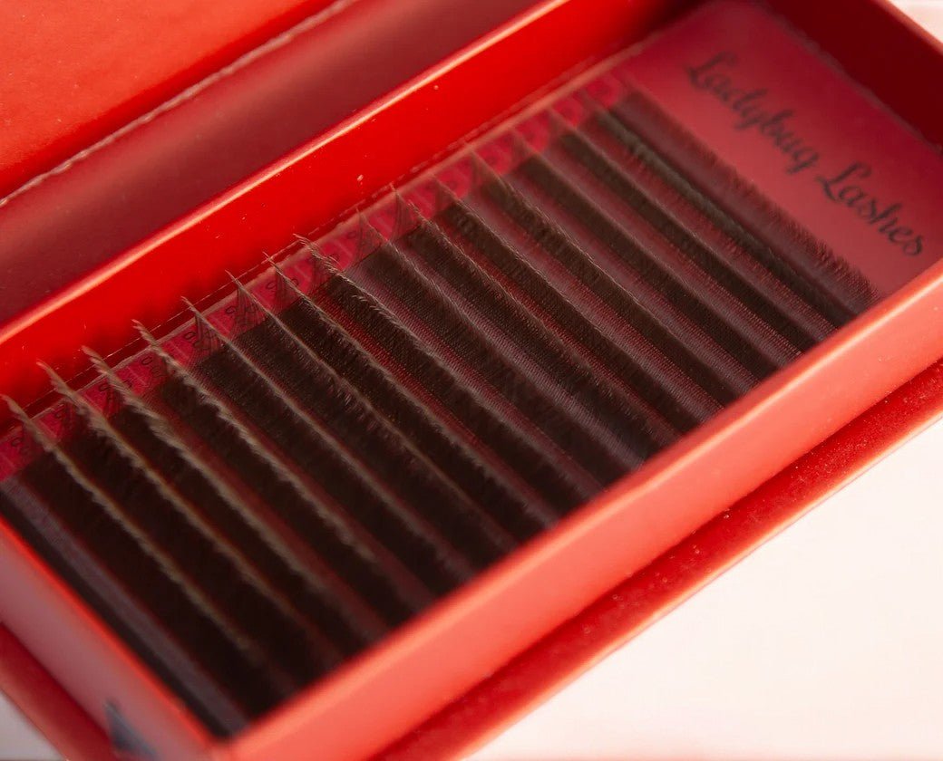 Brown YY Lashes 16 Row Mixed Tray