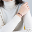 Silver Soho Cord Bracelet