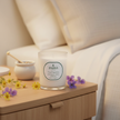 FINE FRAGRANCE 180G CANDLE CAMOMILE, VOILET & HONEY