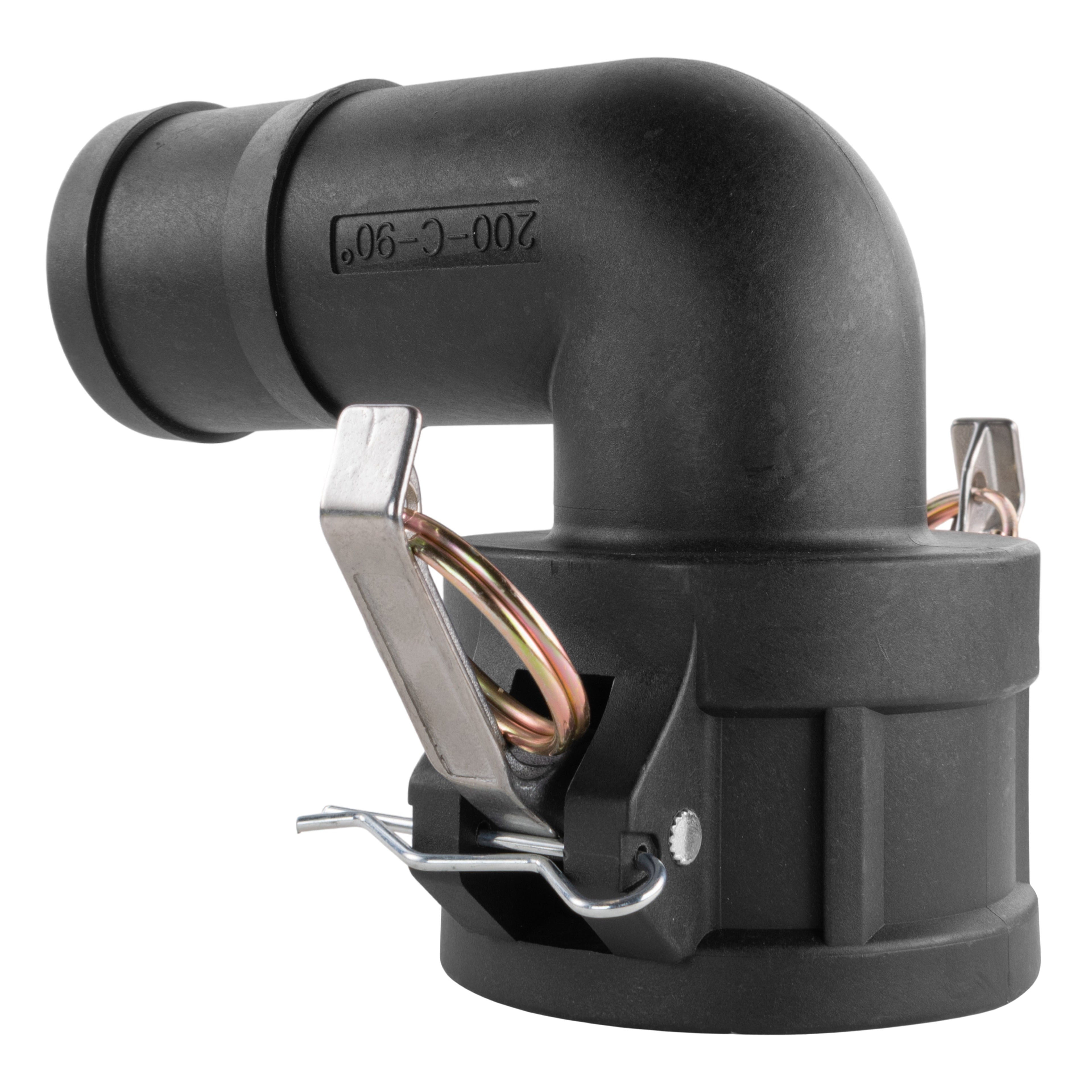 Camlock 90-Degree Female Elbow 3" Barb