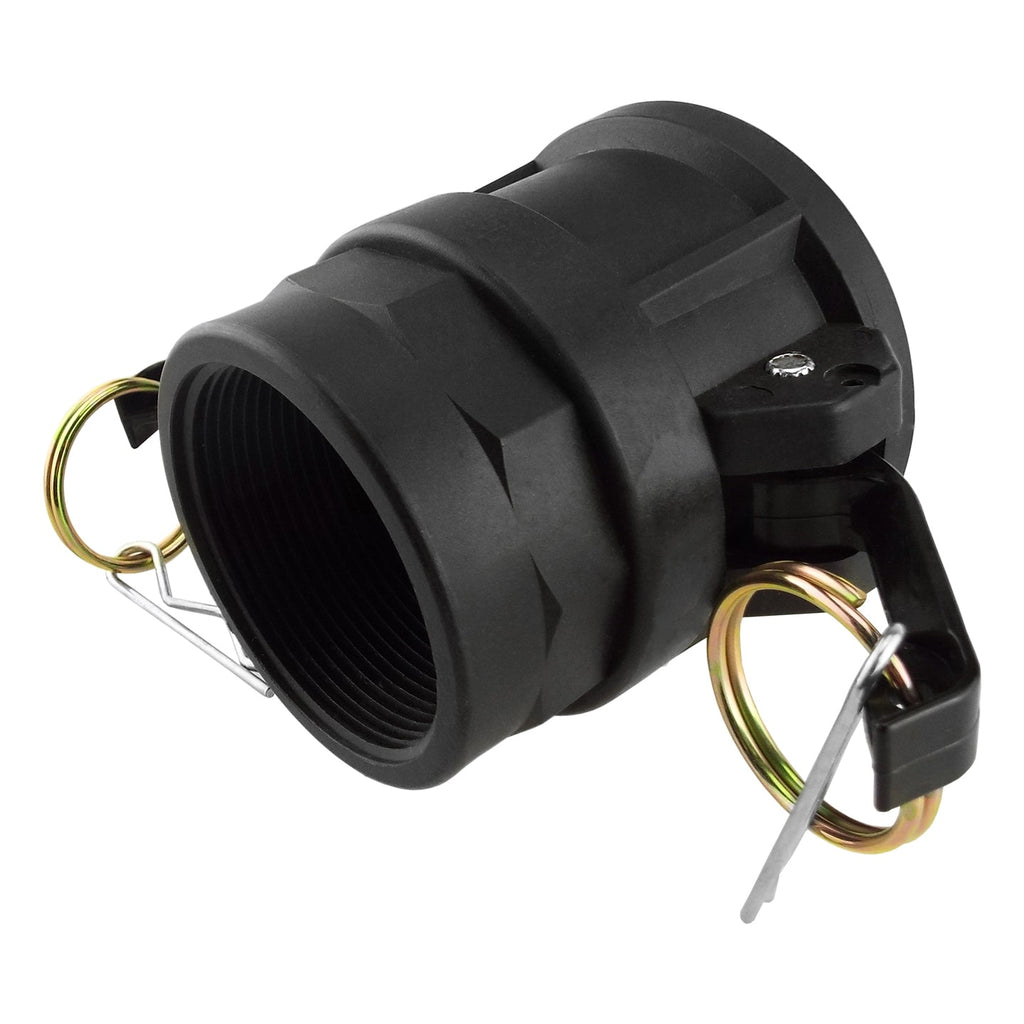 IBC 2” S60X6 Valve with IBC S60X6 - 2” Camlock Fitting and 2” BSP Type D Camlock