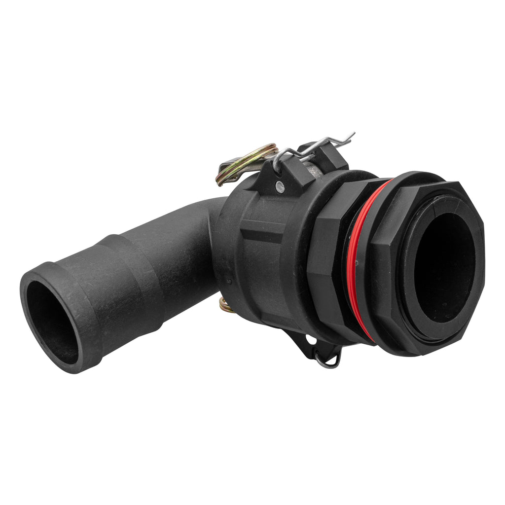 Camlock Male - Water Butt Connector with Hose Tail Elbow