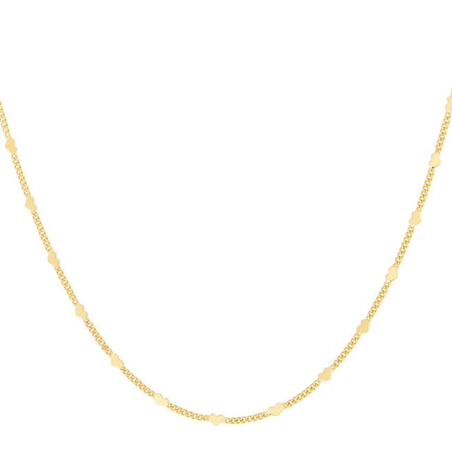 Heart Dainty Chain Gold