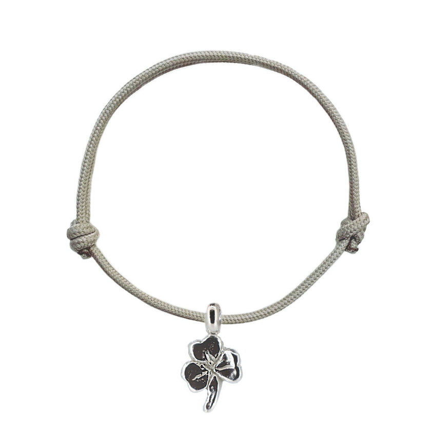 Lucky Clover Rope Bracelet