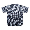 Aixo Checker Mens Top Grey