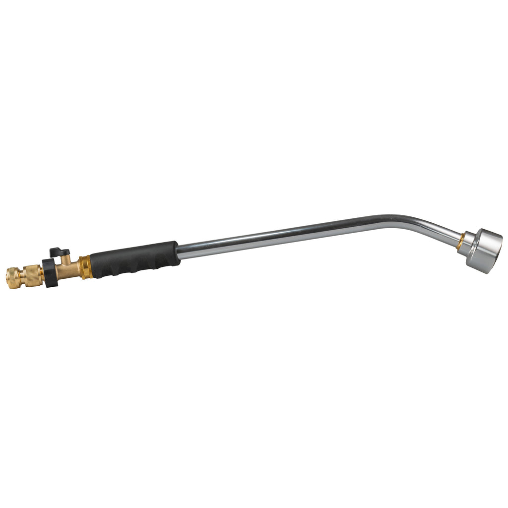 50cm Garden Watering Lance with Brass Valve and Quick Connect Hose Connector