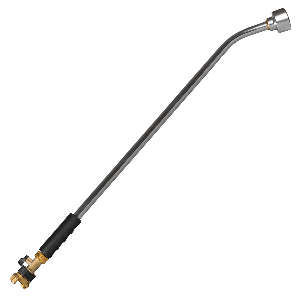 90cm Garden Watering Lance with Brass Valve and Geka Type Fitting