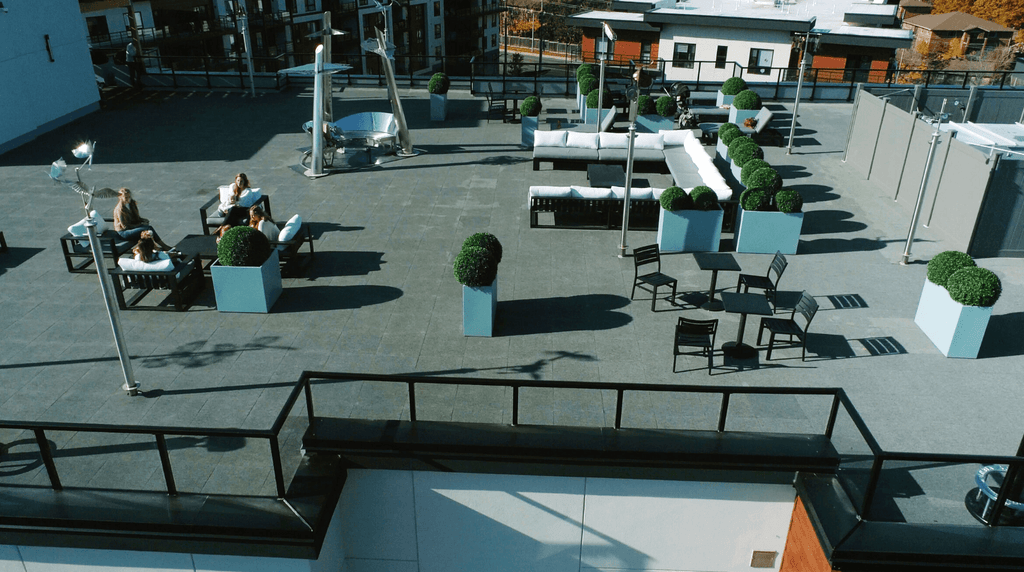 Extra Thick Rubber Rooftop Tiles