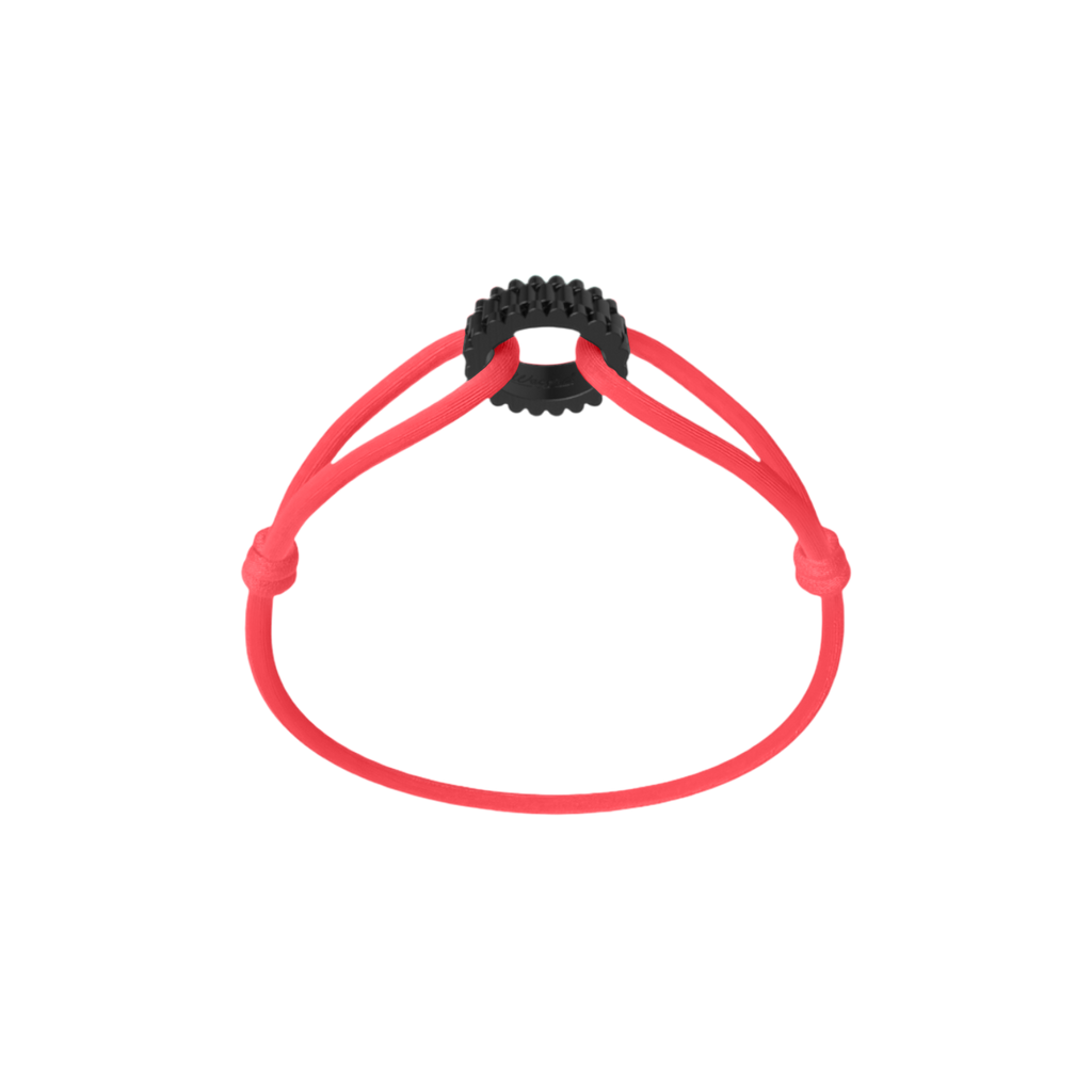 Carbon Regent Cord Bracelet