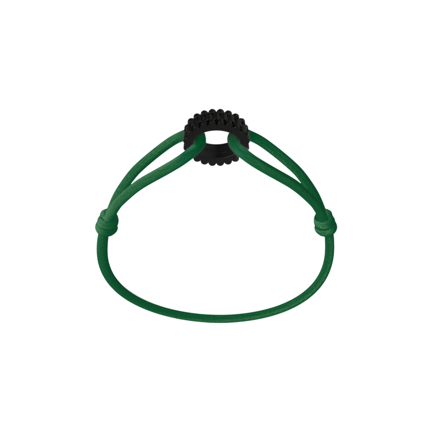 Carbon Regent Kordelarmband