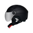 Daytona Carver Ski Helmet - Adjustable Ski Helmet for Men, Women & Youth - Dull Black with Anti-Fog Visor