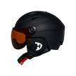 Daytona Carver Ski Helmet - Adjustable Ski Helmet for Men, Women & Youth - Dull Black with Anti-Fog Visor