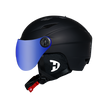Daytona Carver Ski Helmet - Adjustable Ski Helmet for Men, Women & Youth - Dull Black with Anti-Fog Visor