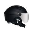 Daytona Carver Ski Helmet - Adjustable Ski Helmet for Men, Women & Youth - Dull Black with Anti-Fog Visor