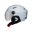 Daytona Carver Ski Helmet - Adjustable Ski Helmet for Men, Women & Youth - Dull Chalk White with Anti-Fog Visor