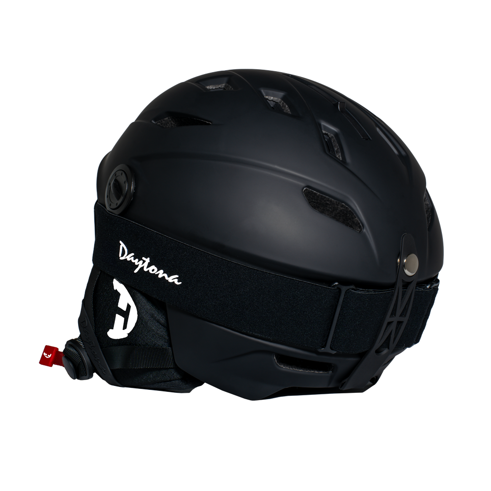 Daytona Carver Ski Helmet - Adjustable Ski Helmet for Men, Women & Youth - Dull Chalk White with Anti-Fog Visor