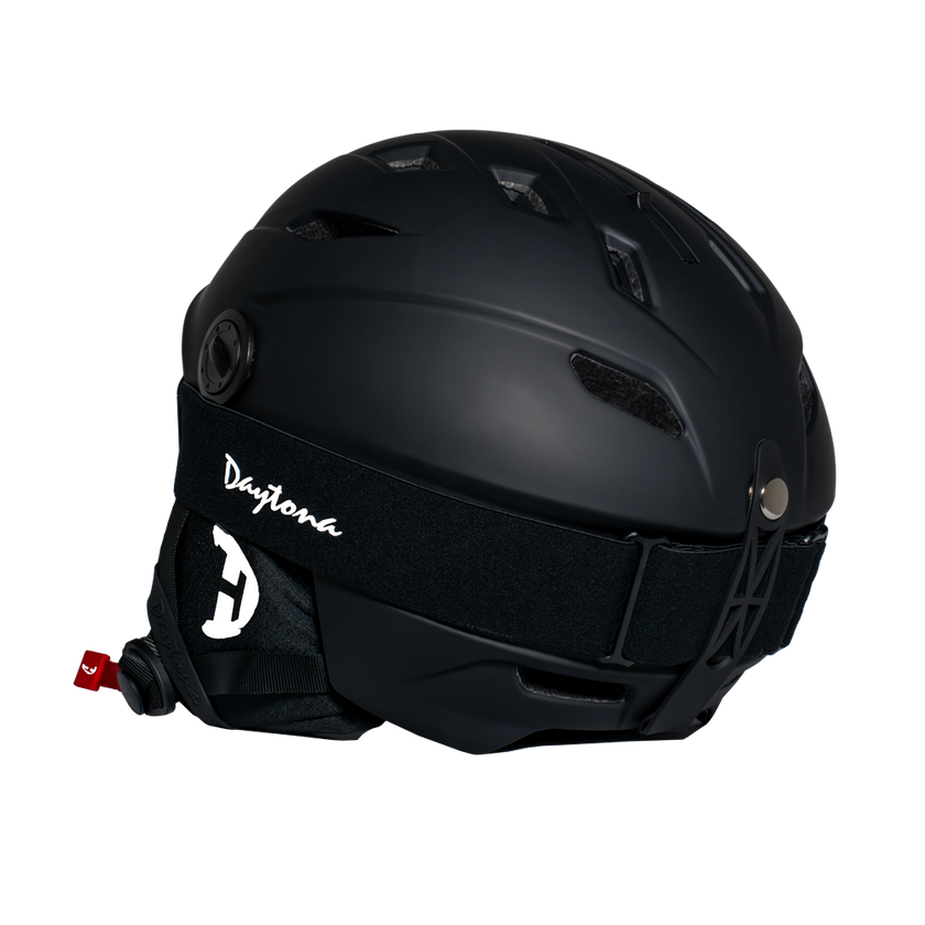 Daytona Carver Ski Helmet - Adjustable Ski Helmet for Men, Women & Youth - Dull Chalk White with Anti-Fog Visor