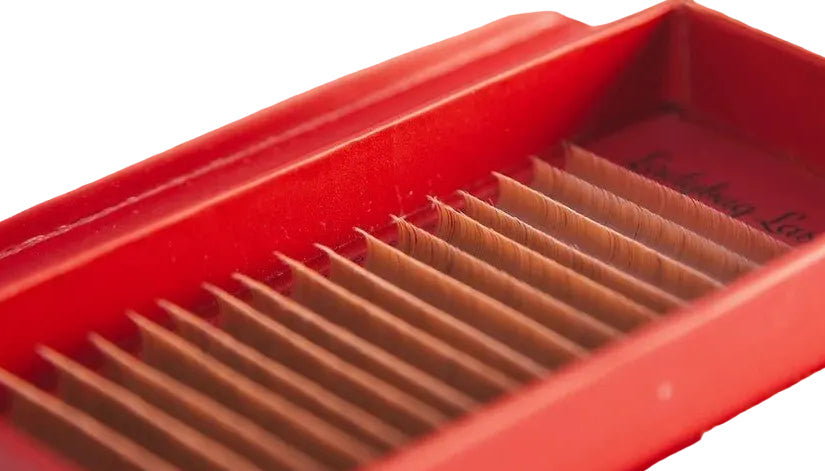 Brown Cashmere Flat Classics 16 Row Tray