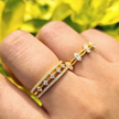 Celeste Stapelring-Set in Gold