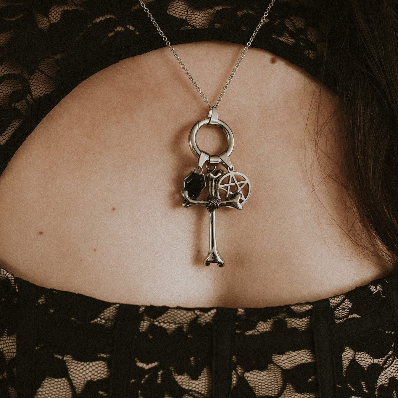 Charm Coven Pentagram Charm