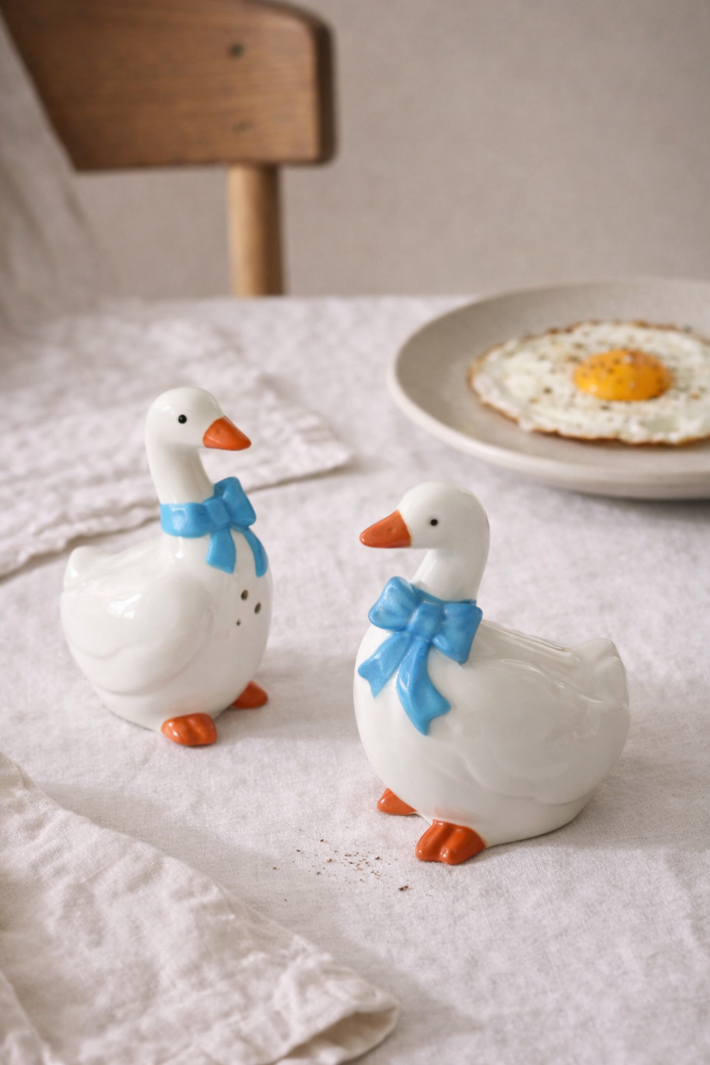 2 Goose Seasoning Bottle – Handcrafted Ceramic Spice Bottle