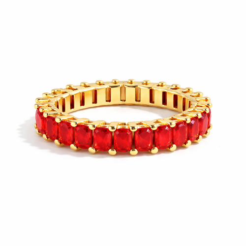 Aurea Color Stone Statement Ring