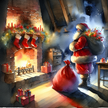 Christmas Eve Reverie Canvas