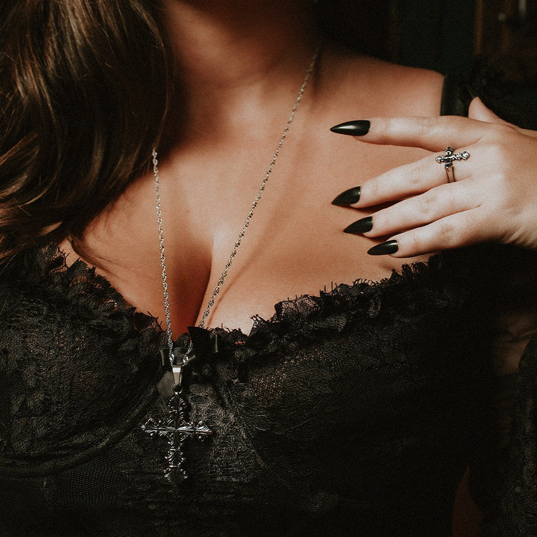 Lament Cross Necklace