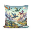 Dragon Riders Cotton Cushion