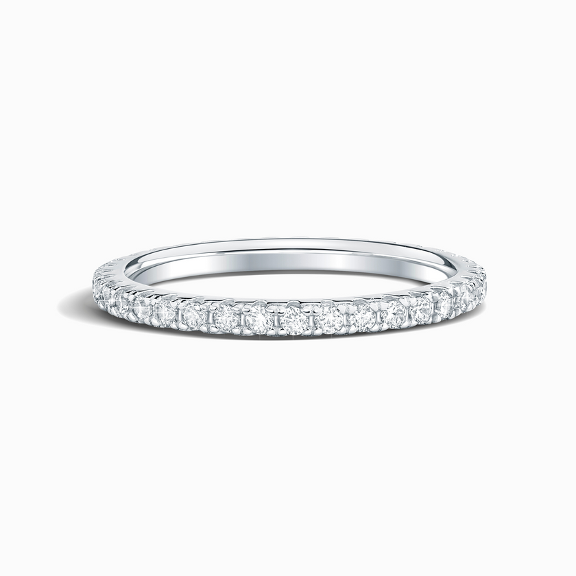 Klassischer Full Eternity Ring (1,8 mm) aus Sterlingsilber