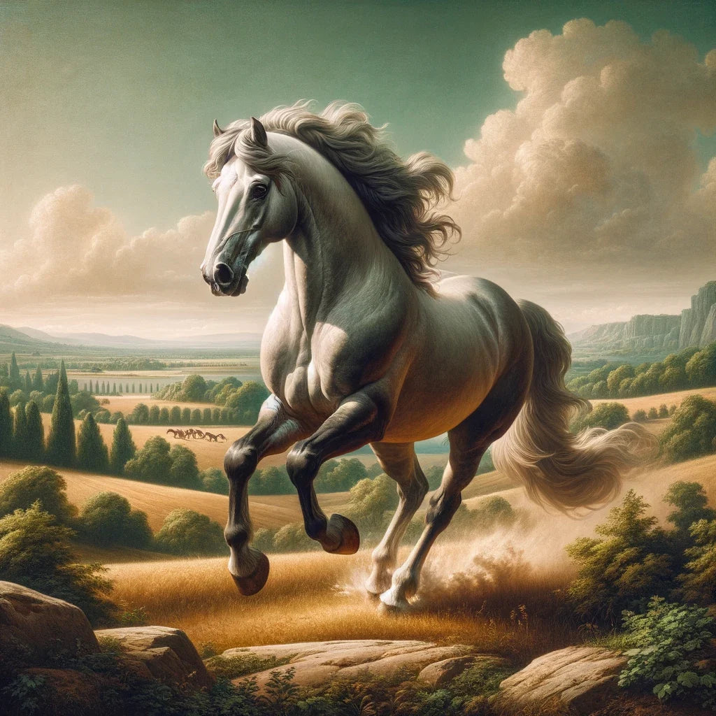Classical Equestrian Canvas