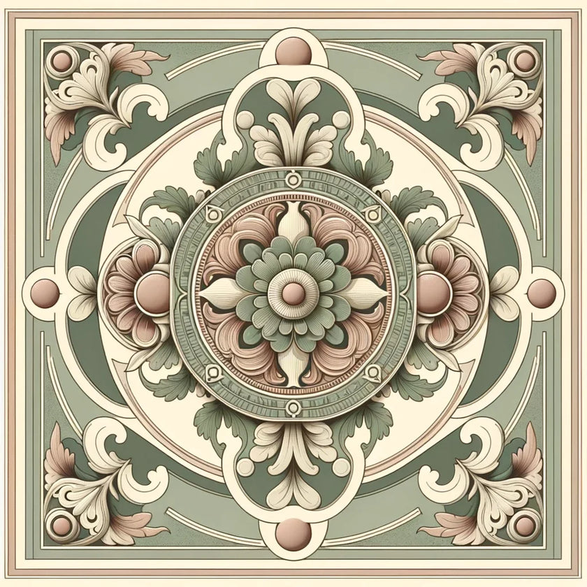 Classical Medallion Canvas